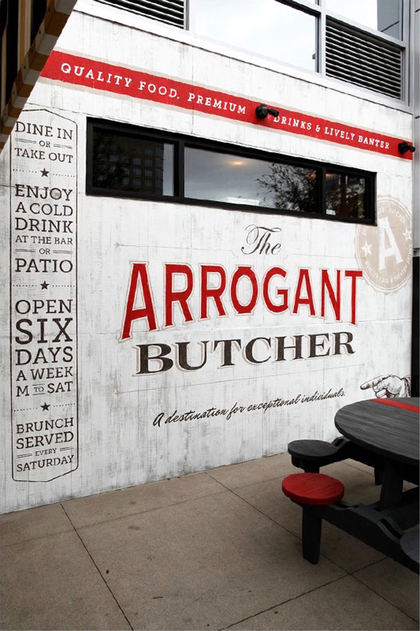Arrogant Butcher餐厅VI设计