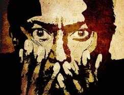 40张著名音乐人肖像插画欣赏