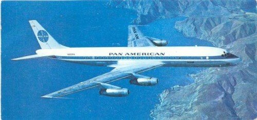 怀旧欣赏：机场和飞机的老式明信片设计