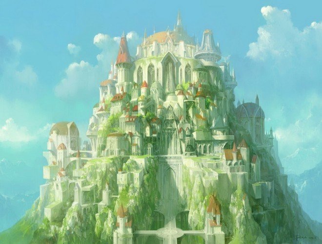 20个城堡CG概念艺术作品
