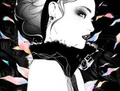 Maria&nbsp;Menshikova人物插画欣赏