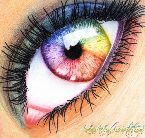 Salma Ashraf迷人的人像素描作品