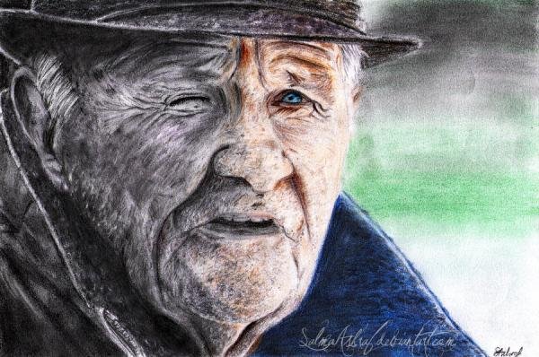 Salma Ashraf迷人的人像素描作品