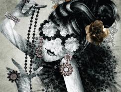 创意平面广告中的插画应用实例