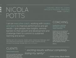 21个深色调网站设计欣赏