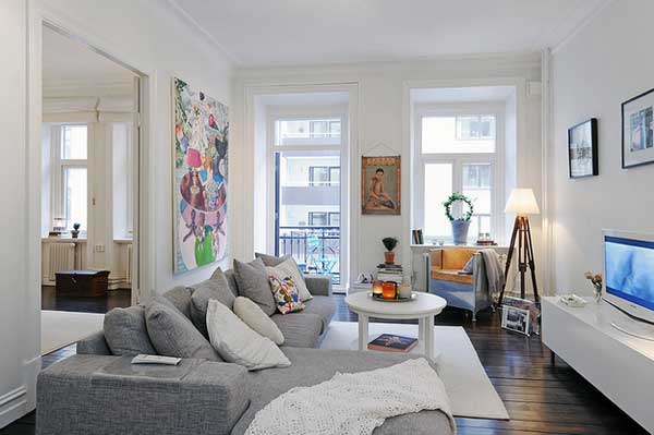 98平米瑞典舒适的公寓设计