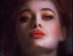 Igor&nbsp;Grushko漂亮的女性肖像插画