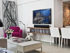 巴西通风明亮的现代公寓设计