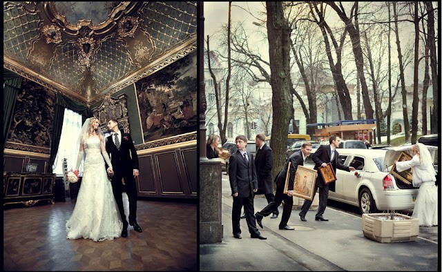 30张国外创意婚纱摄影