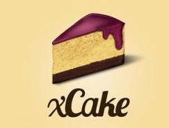 标志设计元素运用实例：蛋糕