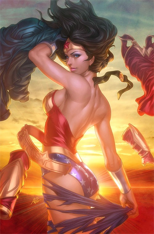 漫画英雄插画欣赏：神奇女侠 Wonder Woman (二)