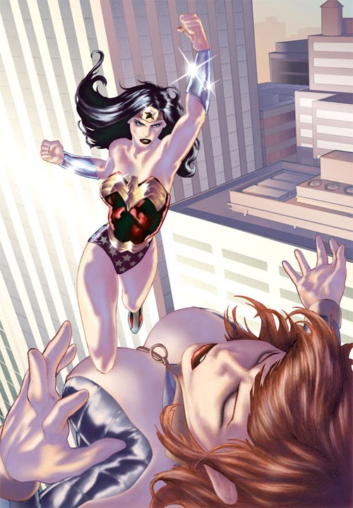 漫画英雄插画欣赏：神奇女侠 Wonder Woman (二)