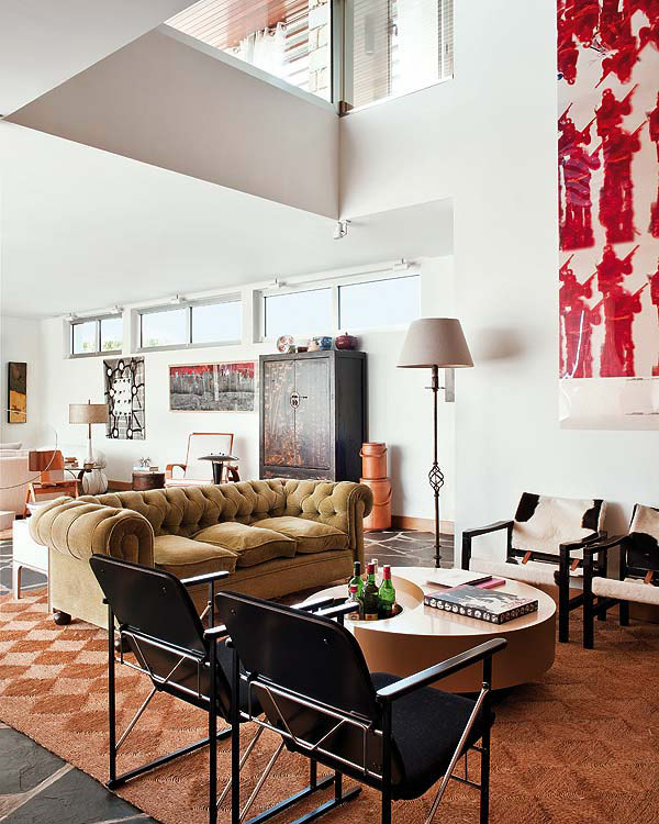 美国现代主义风格住宅室内设计