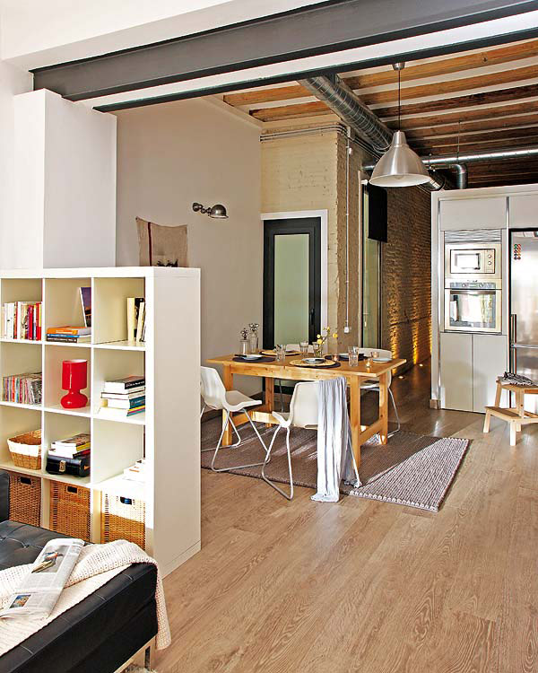 巧妙的空间解决方案：巴塞罗那小公寓设计