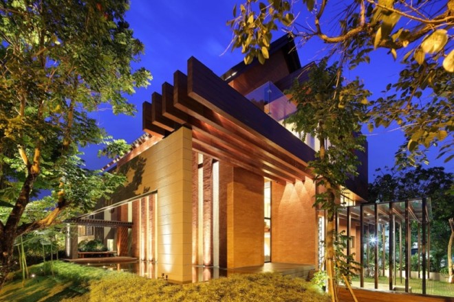 印尼Tangerang大气优雅的别墅设计