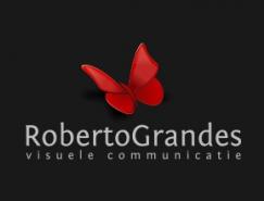 标志设计元素运用实例：蝴蝶(三)