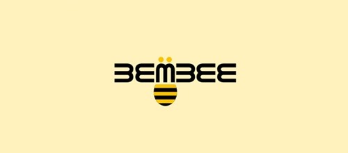 标志设计元素运用实例：蜜蜂