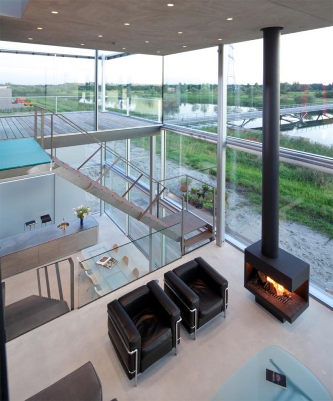 Rieteiland河岸住宅设计