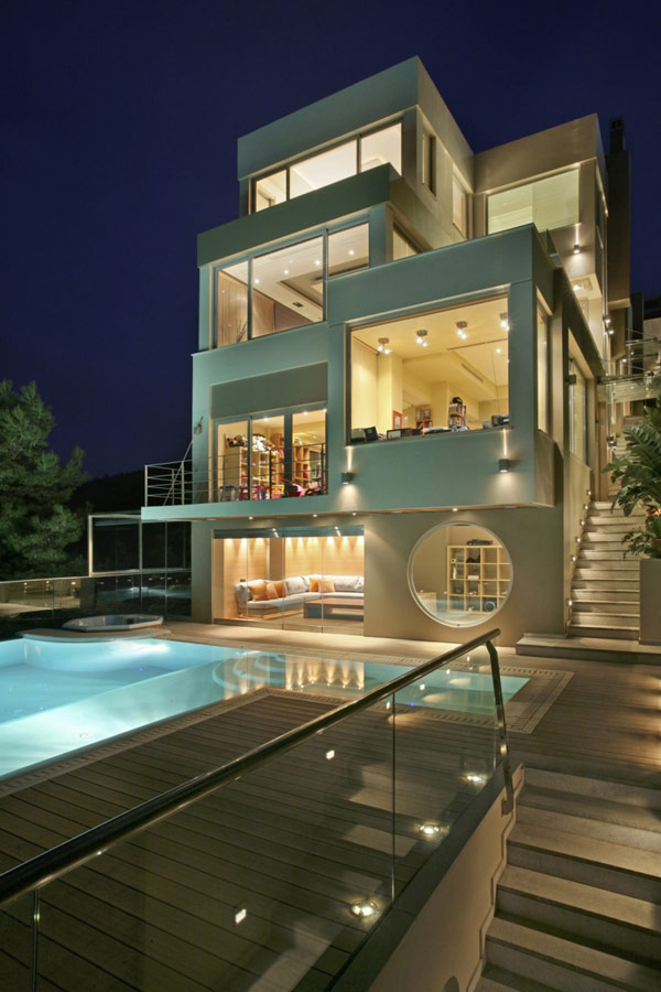 雅典现代豪华别墅设计