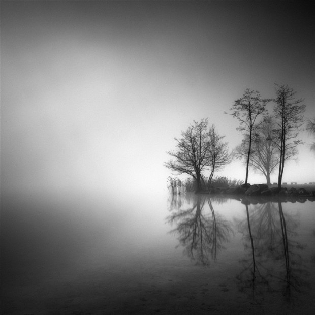 Pierre Pellegrini静谧的黑白风光摄影