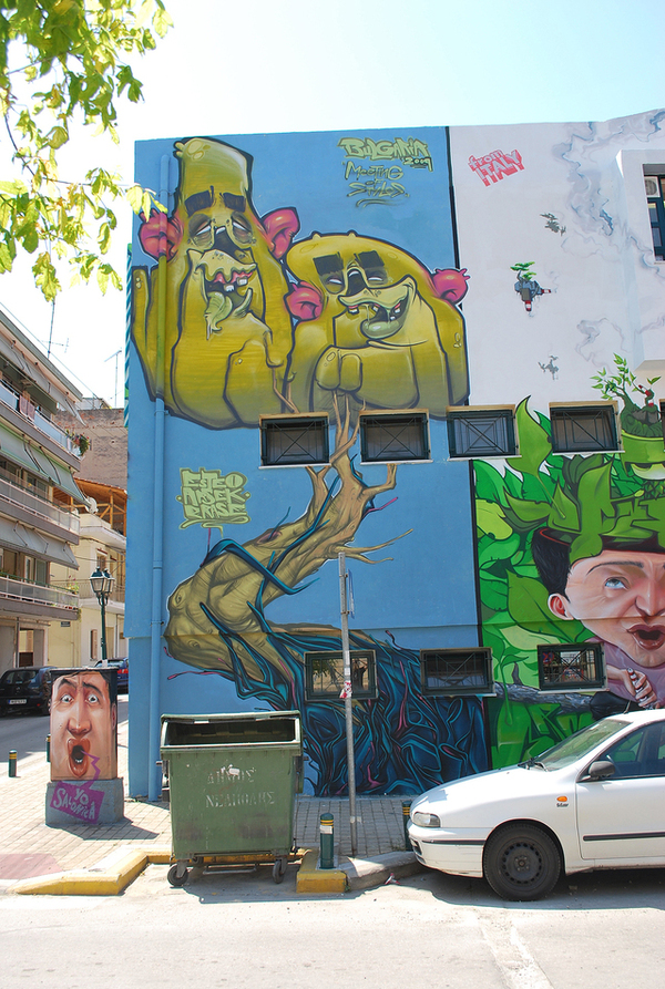 30个国外创意街头涂鸦作品