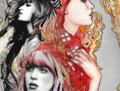 Marlene&nbsp;Freimanis肖像插画欣赏