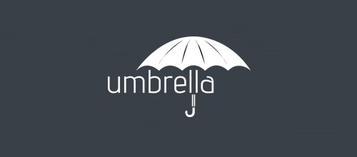 标志设计元素运用实例：雨伞(二)