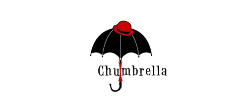 标志设计元素运用实例：雨伞(二)