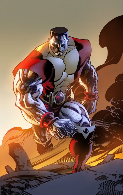 X战警人物插画: 钢巨人(Colossus)