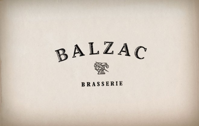 品牌设计欣赏：Balzac餐厅