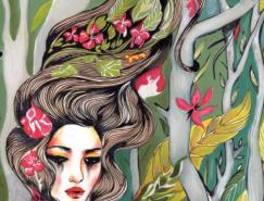 Felicia&nbsp;Atanasiu人物插画欣赏