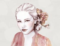 爱尔兰Orlagh&nbsp;Murphy肖像插画欣赏