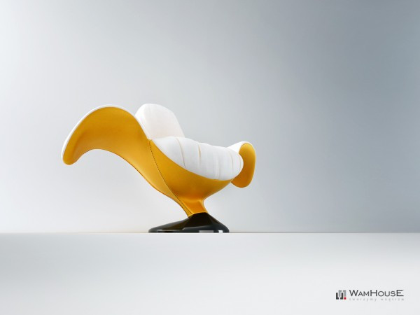 波兰WamHouse：香蕉椅