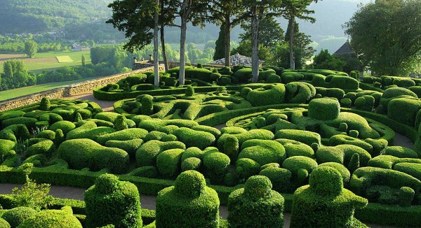 极富浪漫风情的法国Marqueyssac花园