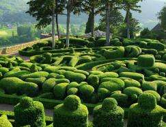 極富浪漫風情的法國Marqueyssac花園