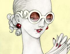 Joshua&nbsp;David&nbsp;McKenney时尚人物插画