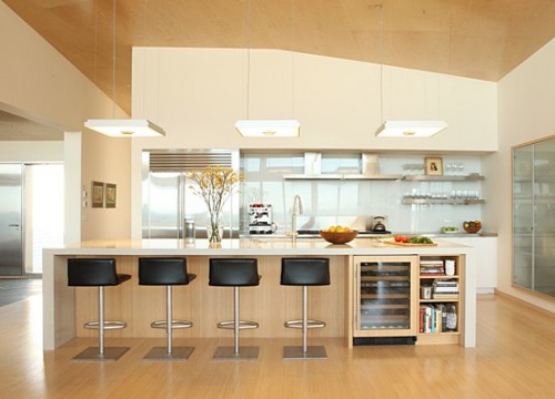 欧式现代开放式厨房设计