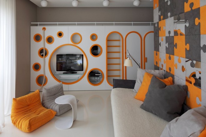 Geometrix Design: 莫斯科公寓设计