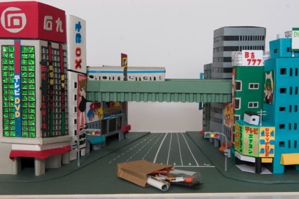 Yumiko Matsui美妙的纸雕大阪城