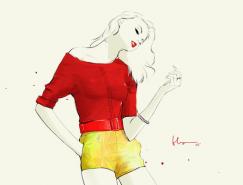 Floyd&nbsp;Grey时尚人物插画