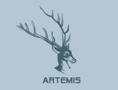 标志设计元素运用实例：鹿