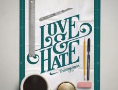 Mats&nbsp;Ottdal漂亮的字体设计