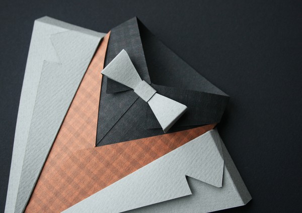 英国设计师Jonathan Shackleton折纸服饰设计