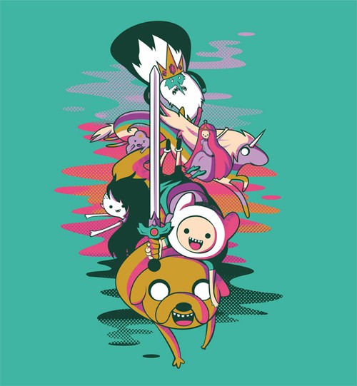 卡通漫画欣赏：探险活宝(Adventure time)