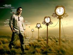 PS打造超酷的男装海报