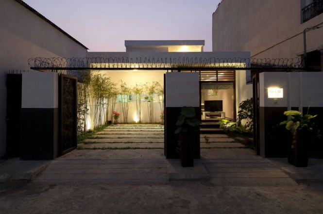 越南胡志明市255平方私人住宅设计