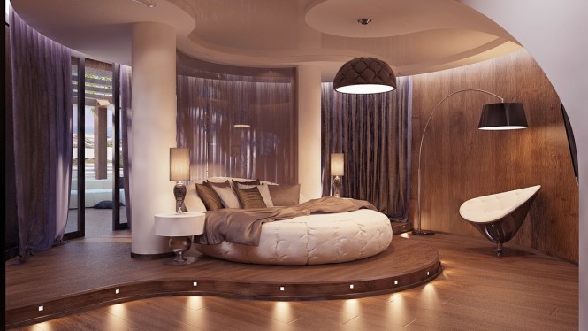 现代卧室设计效果图