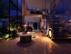 现代时尚的超酷客厅设计