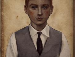 丁丁历险记人物插画：丁丁(Tintin)