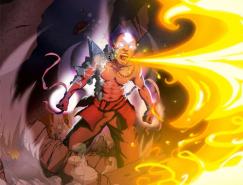 《降世神通：最后的气宗》动漫人物插画：Aang